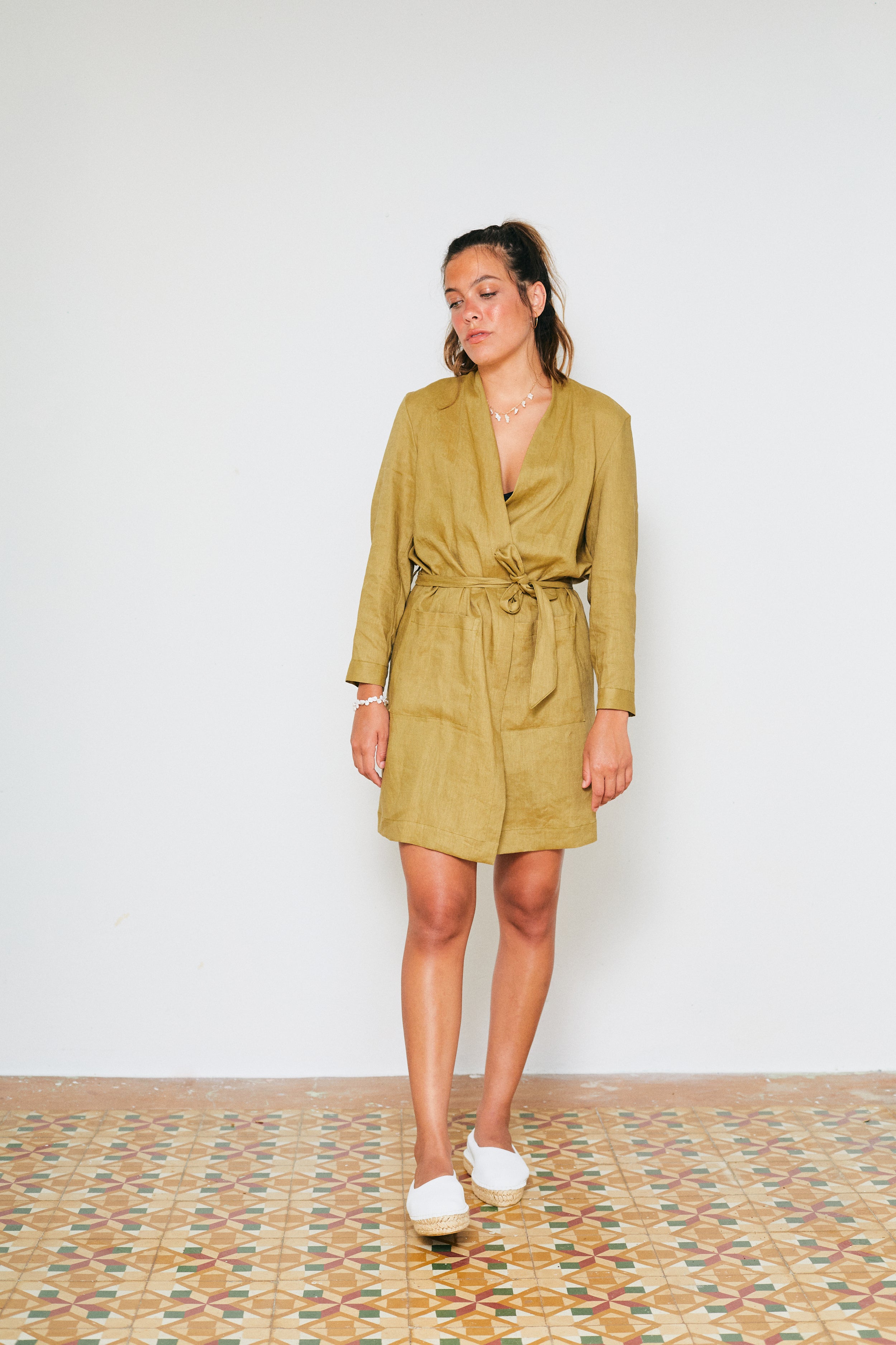Delta Room Robe DELTA robe – YAYI PEREZ